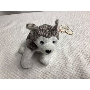 Ty Beanie Babies‎ Mukluk Husky Dog Plush Stuffed Animal Toy With Tags
